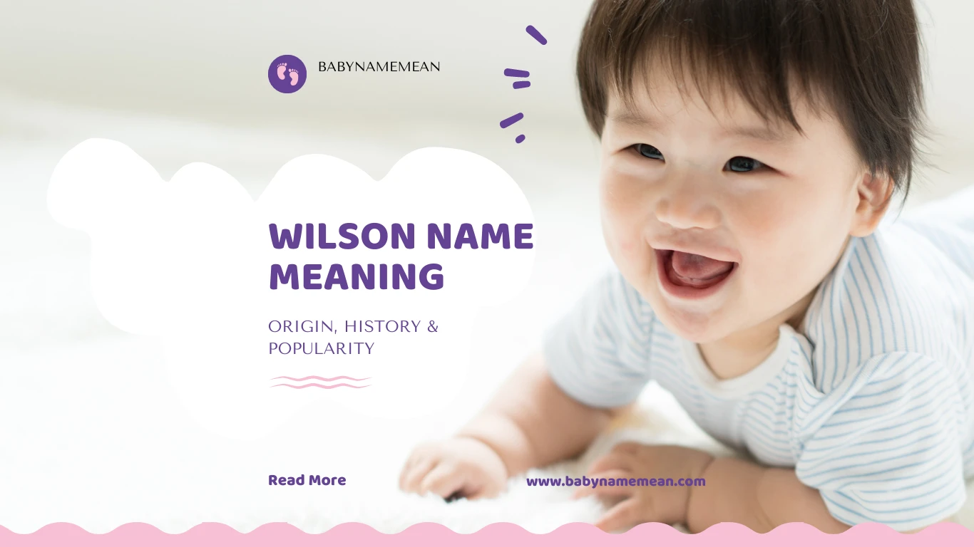 Wilson Name Meaning, Origin, History & Popularity » Baby Name Meaning