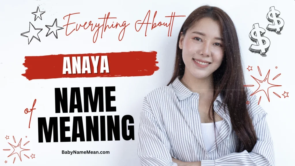 Anaya Name Meaning