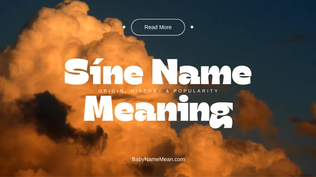 Síne Name Meaning