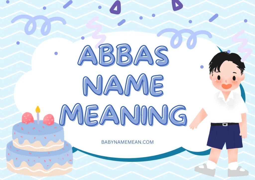 Abbas Name Meaning